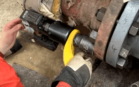Chave de torque elétrica recomendada
