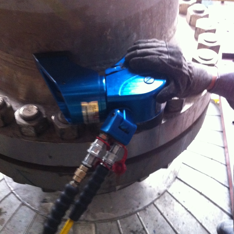 Chave de torque hidráulica de parafuso métrico RTA
