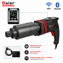 Chave de torque elétrica resistente 1800-11500Nm BRAC-S12000 | Potência extrema para instalações de energia eólica e petroquímica