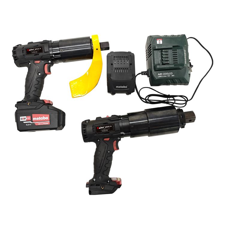 Bair BRDC-SS Chave de torque inteligente sem fio 50-12000Nm Ferramenta de torque de bateria resistente com motor Metabo alemão para distribuidores industriais