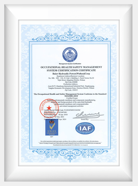 Certificado de chave de torque elétrica