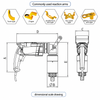Bair BRAC-A8000 Fabricante de chave de torque extremo 8000Nm Ferramenta angular certificada pela CE