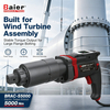 Chave de torque elétrica plug-in BRAC-S5000 com motor Metabo para montagem de turbina eólica