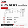 Chave de torque elétrica plug-in BRAC-S5000 com motor Metabo para montagem de turbina eólica